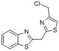 结构式 CAS# 342405-25-8, 2-([4-(氯甲基)-1,3-噻唑-2-基]甲基)-1,3-苯并噻唑