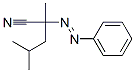 CAS#: 34372-09-3， 2,4-Dimethyl-2-Phenyldiazenylpentanenitrile