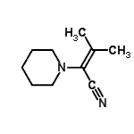 CAS#: 344773-12-2， 3-Methyl-2-(1-Piperidinyl)-2-Butenenitrile