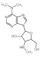 CAS#: 34522-43-5， 2-(6-Dimethylaminopurin-9-Yl)-5-(Hydroxymethyl)-4-Methylaminooxolan-3-Ol