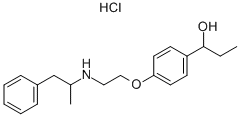 CAS#: 34535-83-6， 1-[4-[2-(1-Phenylpropan-2-Ylamino)Ethoxy]Phenyl]Propan-1-Ol Hydrochloride