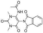 CAS#: 34576-19-7， N-[5-(1,3-Dihydro-1,3-Dioxo-2H-Isoindol-2-Yl)-1,2,3,6-Tetrahydro-1,3-Dimethyl-2,6-Dioxo-Pyrimidin-4-Yl]-Acetamide