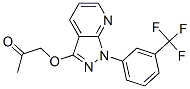 CAS#: 34580-66-0， 1-[1-[3-(Trifluoromethyl)Phenyl]Pyrazolo[5,4-b]Pyridin-3-Yl]Oxypropan-2-One