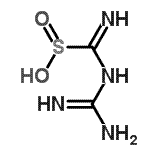 CAS#: 34619-81-3， Carbamimidamido(imino)methanesulfinic acid