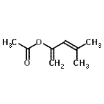 CAS#: 34645-17-5， 4-Methyl-1,3-Pentadien-2-Yl Acetate