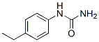 结构式 CAS# 34773-66-5, (4-乙基苯基)脲
