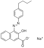 CAS#: 34851-65-5， Sodium (4Z)-4-[(4-Butylphenyl)Hydrazinylidene]-3-Oxonaphthalene-2-Carboxylate