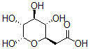 CAS 登录号：34980-72-8， 2-[(2R,3S,4S,5R,6S)-3,4,5,6-四羟基四氢吡喃-2-基]乙酸