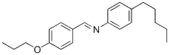 CAS 登录号：35047-04-2， N-(4-戊基苯基)-1-(4-丙氧基苯基)甲亚胺