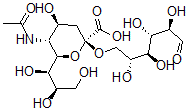 CAS#: 35259-23-5， (2R,4S,5R,6R)-5-Acetamido-4-Hydroxy-2-[(2R,3S,4S,5R)-2,3,4,5-Tetrahydroxy-6-Oxohexoxy]-6-[(1R,2R)-1,2,3-Trihydroxypropyl]Oxane-2-Carboxylic Acid