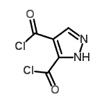 CAS 登录号：35344-96-8， 1H-吡唑-4,5-二甲酰氯