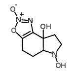 CAS#: 353487-23-7， 5,5A,7,8-Tetrahydro-4H-[1,2,3]Oxadiazolo[4,5-e]Indole-6,8A-Diol 2-Oxide