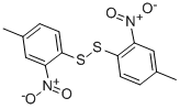 结构式 CAS# 35350-31-3, 2-硝基对甲苯基二硫醚