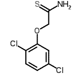 CAS 登录号：35368-46-8， 2-(2,5-二氯苯氧基)硫代乙酰胺