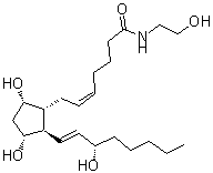 CAS#: 353787-70-9， (5Z,9alpha,11alpha,13E,15S)-9,11,15-Trihydroxy-N-(2-Hydroxyethyl)Prosta-5,13-Dien-1-Amide