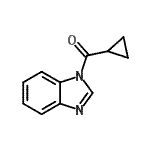 CAS 登录号：354544-53-9， 1H-苯并咪唑-1-基(环丙基)甲酮
