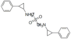 CAS 登录号：3548-91-2， 二(2-苯基环丙基铵)硫酸盐