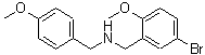 CAS#: 355382-43-3， 1-(5-Bromo-2-Methoxyphenyl)-N-(4-Methoxybenzyl)Methanamine
