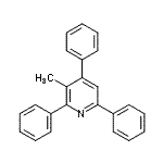 CAS#: 3558-62-1， 3-Methyl-2,4,6-Triphenylpyridine