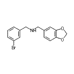 CAS#: 355814-90-3， 1-(1,3-Benzodioxol-5-Yl)-N-(3-Bromobenzyl)Methanamine