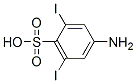 CAS#: 3568-44-3， 4-Amino-2,6-Diiodobenzenesulfonic Acid