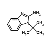 CAS 登录号：35681-38-0， 1-(2-甲基-2-丙基)-1H-苯并咪唑-2-胺