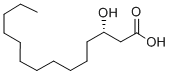 CAS#: 35683-15-9， (S)-3-Hydroxymyristic Acid