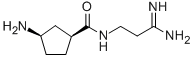 CAS 登录号：3572-60-9， (1R,3S)-3-氨基-N-(3-氨基-3-亚氨基丙基)环戊烷-1-甲酰胺