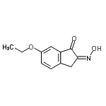 CAS#: 357407-89-7， (2Z)-6-Ethoxy-2-Hydroxyimino-Indan-1-One