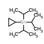CAS 登录号：35825-29-7， 环丙基(三异丙基)锡烷