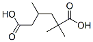 CAS 登录号：3586-39-8， 2,2,4-三甲基己二酸