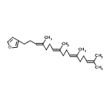 CAS 登录号：35890-95-0， 3-[(3E,7E,11E)-4,8,12,16-四甲基-3,7,11,15-十七四烯-1-基]呋喃