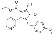CAS#: 359436-85-4， 1-(4-Methoxybenzyl)-3-Hydroxy-4-Ethoxycarbonyl-5-(3-Pyridyl)-3-Pyrrolin-2-One