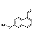 CAS#: 3597-42-0， 6-Methoxy-1-Naphthaldehyde