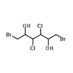 CAS#: 35972-80-6， 1,6-Dibromo-3,4-Dichloro-2,5-Hexanediol