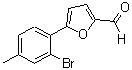 CAS#: 359810-48-3， 5-(2-Bromo-4-Methylphenyl)-2-Furaldehyde