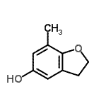 CAS#: 359844-56-7， 7-Methyl-2,3-Dihydro-1-Benzofuran-5-Ol