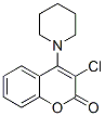 CAS#: 36048-07-4， 3-Chloro-4-Piperidin-1-Ylchromen-2-One
