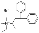 CAS 登录号：3614-30-0， 依美溴铵