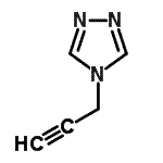 CAS 登录号：36175-39-0， 4-(2-丙炔-1-基)-4H-1,2,4-三唑