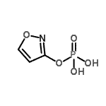 CAS 登录号：36190-19-9， 1,2-恶唑-3-基二氢磷酸酯