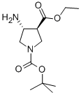 CAS#: 362489-56-3， trans-4-Amino-1-N-Boc-3-Pyrrolidinecarboxylic Acid Ethyl Ester