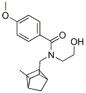 CAS#: 36398-86-4， N-(2-Hydroxyethyl)-4-Methoxy-N-[(5-Methyl-6-Bicyclo[2.2.1]Heptanyl)Methyl]Benzamide