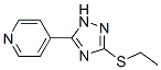 CAS#: 3652-22-0， 4-(5-Ethylsulfanyl-2H-1,2,4-Triazol-3-Yl)Pyridine