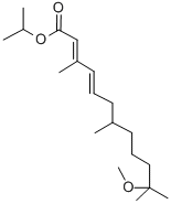 CAS#: 36557-27-4， Propan-2-Yl (2E,4E)-11-Methoxy-3,7,11-Trimethyldodeca-2,4-Dienoate