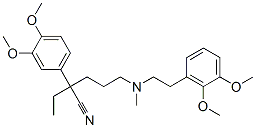 CAS#: 36622-29-4， (-)-3-(3,4-Dimethoxyphenyl)-6-[(5,6-Dimethoxyphenethyl)Methylamino]Hexane-3-Carbonitrile