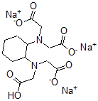 CAS#: 36679-96-6， N,N-1,2-Cyclohexanediylbis-N-(Carboxymethyl)-Glycine Trisodium Salt