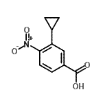 CAS#: 368433-86-7， 3-Cyclopropyl-4-Nitrobenzoic Acid