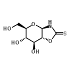 CAS#: 368886-89-9， (3aR,5R,6S,7S,7aR)-6,7-Dihydroxy-5-(Hydroxymethyl)Hexahydro-2H-Pyrano[2,3-d][1,3]Oxazole-2-Thione