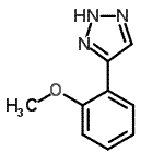 CAS 登录号：369363-77-9， 4-(2-甲氧基苯基)-1H-1,2,3-三唑